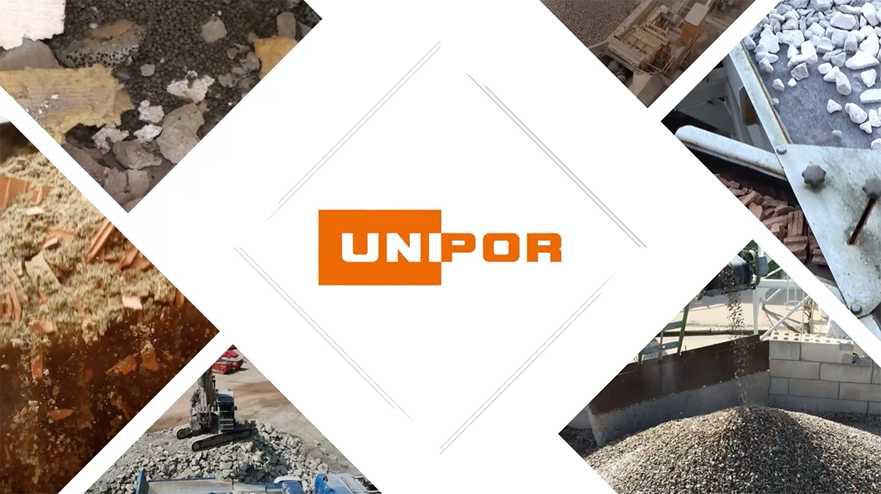 Recycling von UNIPOR-Ziegeln
